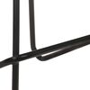 vidaXL Tabourets de bar lot de 4 noir cuir véritable