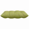 vidaXL Coussins de si&egrave;ge 4 pcs Vert clair 40 x 40 x 6 cm tissu