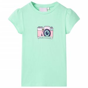 T-shirt pour enfants vert vif 116