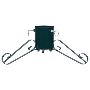 vidaXL Support de sapin de No&euml;l Vert 58x58x21 cm
