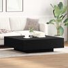vidaXL Table basse Ch&ecirc;ne noir 100 x 100 x 31 cm