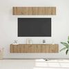 vidaXL Ensemble meuble TV 5 pcs Ch&ecirc;ne artisanal Bois d'ing&eacute;nierie