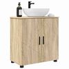 vidaXL Cabinet de salle de bain Ch&ecirc;ne Sonoma 61 x 35 x 64 cm