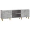 vidaXL Meuble TV Gris b&eacute;ton 150 x 31 x 50 cm Bois d'ing&eacute;nierie