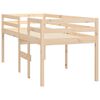 vidaXL Lit haut sans matelas 75x190 cm bois de pin massif
