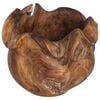 vidaXL Corbeille &agrave; fruits JEPARA Marron Teck &Oslash; 35 cm