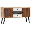 vidaXL Buffet 118x30x62 cm Bois de manguier massif