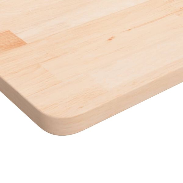 vidaXL Dessus de table carr&eacute; 80x80x2,5 cm Bois ch&ecirc;ne massif non trait&eacute;