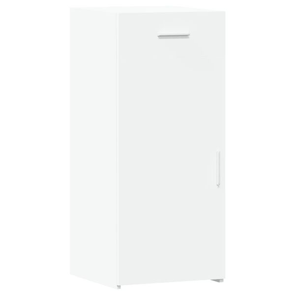 vidaXL Buffet blanc 40x42,5x93 cm bois d'ing&eacute;nierie