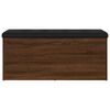 vidaXL Banc de rangement chêne marron 102x42x45 cm bois d'ingénierie