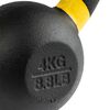 Wonder Core Kettlebell de force rev&ecirc;tu 4 kg Noir et jaune