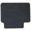 vidaXL Tapis de voiture 4 pcs Noir Caoutchouc