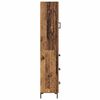 vidaXL Haut Armoire Bois Ancien 69,5 x 34 x 180 cm Bois d'ing&eacute;nierie