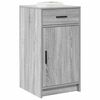 vidaXL Buffet Sonoma gris 40 x 40.5 x 75 cm Bois d'ingénierie