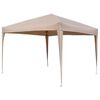 HI Tente de r&eacute;ception pliable 3 x 3 m beige