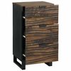 vidaXL Buffet Marron 40 x 33 x 75 cm bois de manguier massif