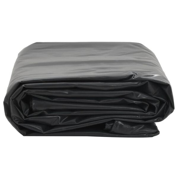 vidaXL B&acirc;che anthracite 3x4 m 650 g/m&sup2;
