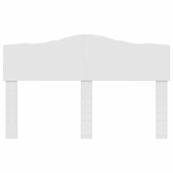 vidaXL T&ecirc;te de lit Blanc 160 cm Bois d'ing&eacute;nierie
