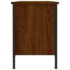 vidaXL Armoire &agrave; chaussures ch&ecirc;ne marron 100x35x50cm bois d'ing&eacute;nierie