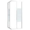 vidaXL Cabine de douche ESG 80x80x180 cm