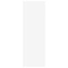 vidaXL Meubles TV 2 pcs Blanc 30,5x30x90 cm Bois d’ingénierie