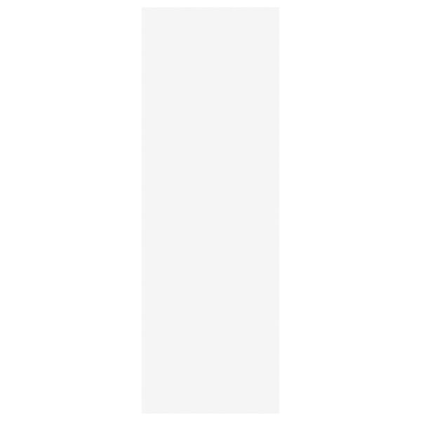 vidaXL Meubles TV 2 pcs Blanc 30,5x30x90 cm Bois d’ingénierie