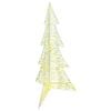 vidaXL Sapin de No&euml;l 240 LED Blanc chaud 180 cm PET