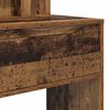 vidaXL Tables de maquillage pour chambre avec tiroir Bois Ancien