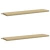 vidaXL Coussins de banc 2 pi&egrave;ces SOEST 2 pc 100 % polyester Beige