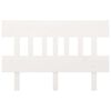 vidaXL Tête de lit Blanc 183,5x3x81 cm Bois massif de pin