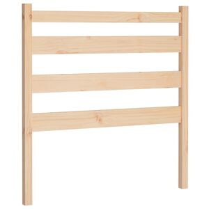 vidaXL T&ecirc;te de lit 96x4x100 cm Bois massif de pin