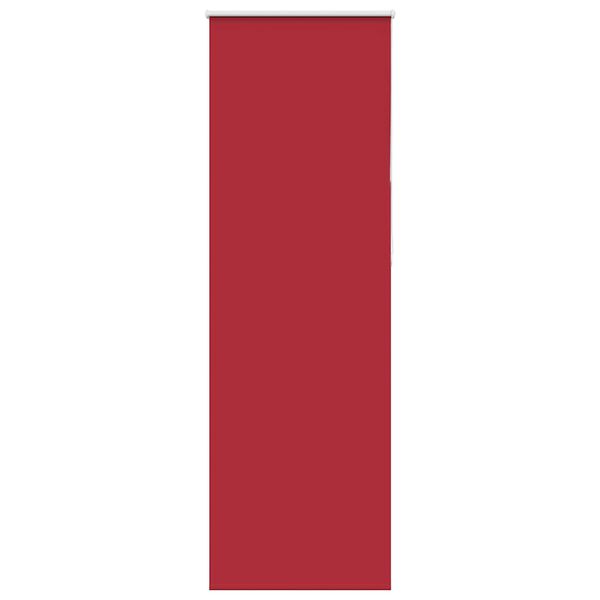 vidaXL Store enrouleur occultant rouge largeur du tissu 75,7 cm