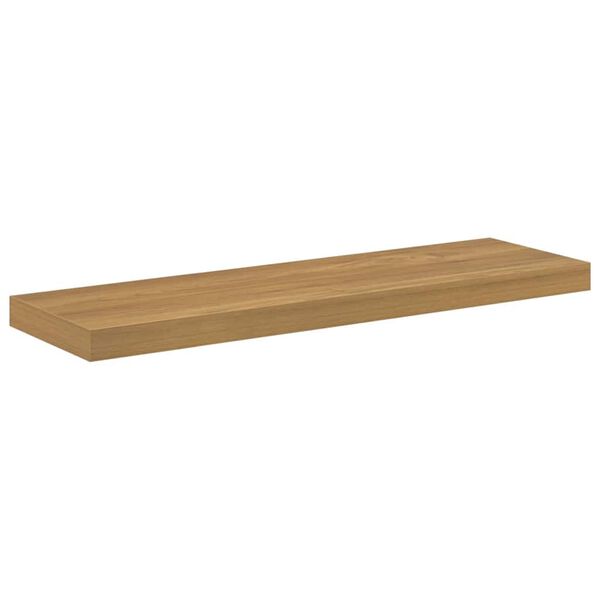 vidaXL &Eacute;tag&egrave;re Murale Marron 80 x 23,5 x 4 cm Bois d'ing&eacute;nierie