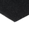 vidaXL Tapis de porte noir 90x150 cm fibre de coco touffet&eacute;