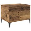 vidaXL Table basse Bois Ancien 60 x 44,5 x 45 cm Bois d'ing&eacute;nierie