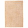 vidaXL Tapis Shaggy &agrave; poils longs NAVARRA beige 200x290 cm polyester