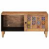 vidaXL Table basse Naturel 80 x 50 x 40 cm Bois de mangue massif