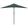 vidaXL Parasol de jardin Vert 294 x 150 x 224 cm Polyester et Acier