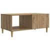 vidaXL Table basse Ch&ecirc;ne artisanal 90 x 50 x 40 cm Bois d'ing&eacute;nierie