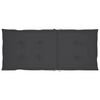 vidaXL Chaises de jardin lot de 2 et coussins anthracite Bois de teck