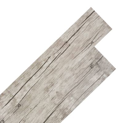 vidaXL Planche de plancher PVC autoadhésif 5,21 m² 2 mm Chêne délavé