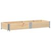 vidaXL Collier de palette 150x50 cm bois de pin solide