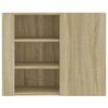 vidaXL Armoire murale chêne sonoma 75x35x60 cm bois d'ingénierie