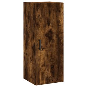 vidaXL Armoire murale ch&ecirc;ne fum&eacute; 34,5x34x90 cm