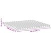 vidaXL Matelas Blanc 180 x 200 cm Mousse PU