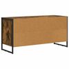 vidaXL Meuble TV Ch&ecirc;ne Fum&eacute; 100 x 36 x 49,5 cm Bois d'ing&eacute;nierie