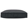vidaXL Coussin Noir 80 x 80 x 12 cm Tissu Oxford