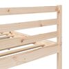 vidaXL Cadre de lit sans matelas bois massif