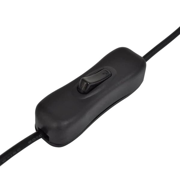 vidaXL Lampe LED d'aquarium 28 cm Blanc