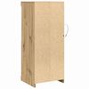 vidaXL Buffet LED Ch&ecirc;ne artisanal 41 x 37 x 100 cm Bois d'ing&eacute;nierie